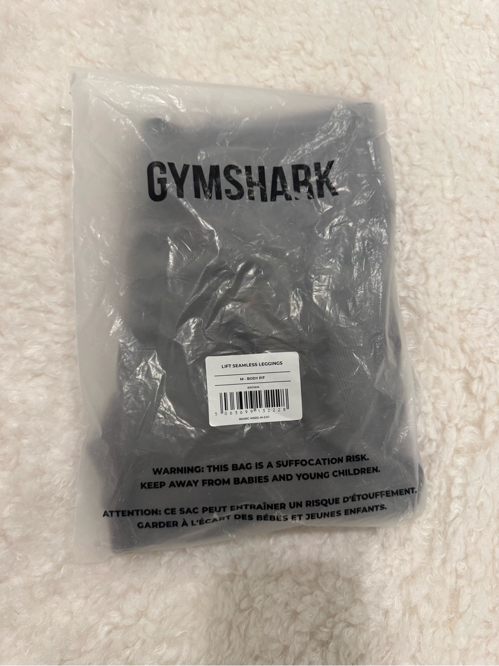 Gymshark Lift Seamless Leggings- Brown NWT - Picture 9 of 9